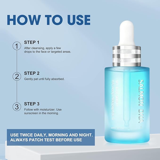 Salmon DNA PDRN Peptide Serum – Hydrating, Firming & Brightening, Uneven Skin Tone, 1.01 fl.oz.