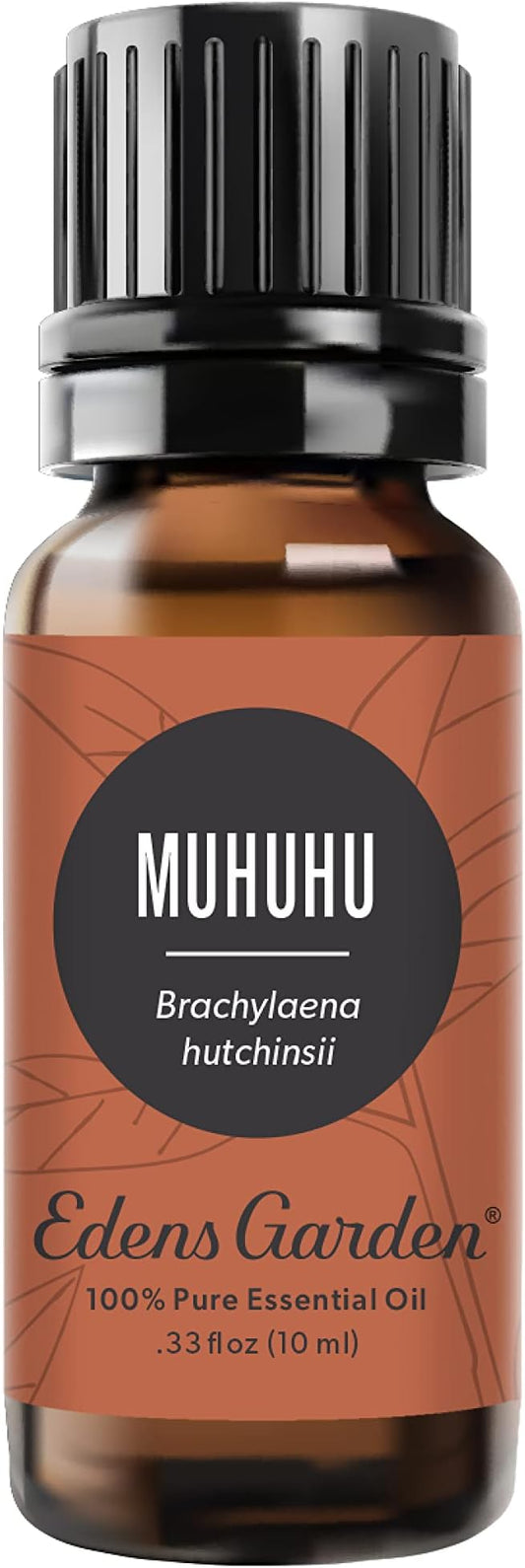Edens Garden Muhuhu Essential Oil- 100% Pure Premium Grade, Undiluted, Natural, Therapeutic, Aromatherapy, The Best for Diffuser, Skin, Hair, Kid Safe 10 ml (.33 fl oz)