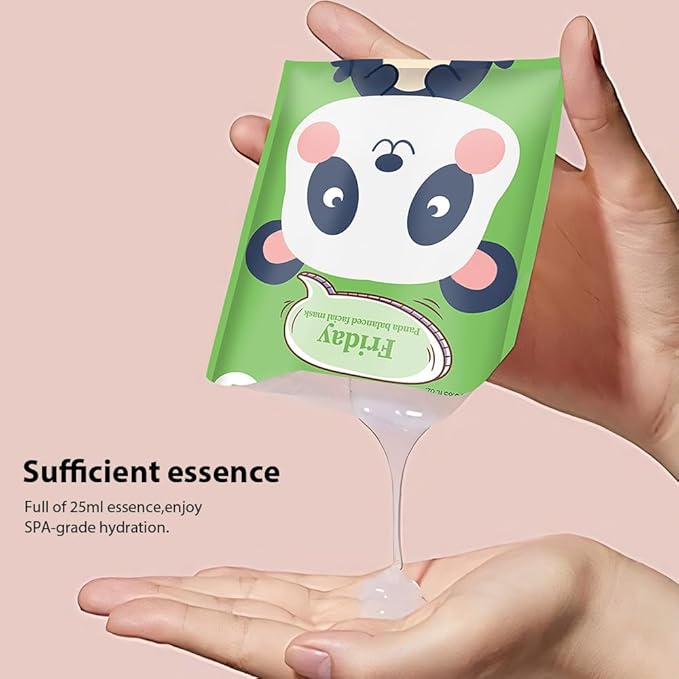 Kaely 7 Pack Kids Face Mask Spa, Animal Face Masks for Kids Teens Women Skincare, Animal Character Sheet Facial Mask for All Skin Types, Girls Night Party Skin Care Set, Birthday Christmas Gifts, 01A