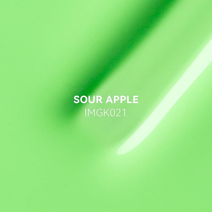 MAYCHAO 15ML Gel Nail Polish 1Pc Sour Apple Gel Polish Soak Off UV LED Nail Lamp Curing Nail Polish for Nail Art Manicure Salon DIY at Home, 0.5 OZ