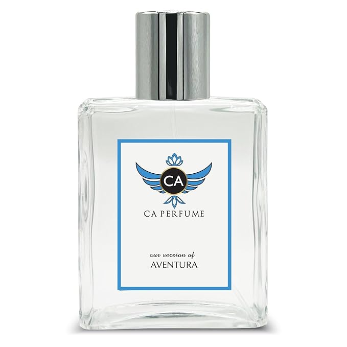 CA Perfume Impression of Aventura for Men Chypre Fruity Scent Long Lasting Cologne for Men Signature Scent for Day and Night Wear 3.4 Fl Oz 100ml