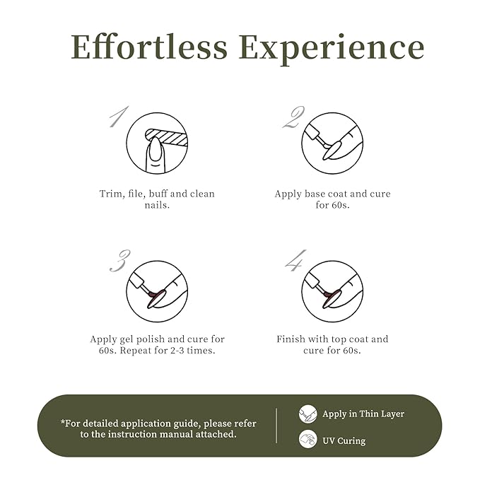 MAYCHAO 15ML Gel Nail Polish 1Pc Camouflage Green Gel Polish Soak Off UV LED Nail Polish Nail Art Starter Manicure Salon DIY at Home, 0.5 OZ