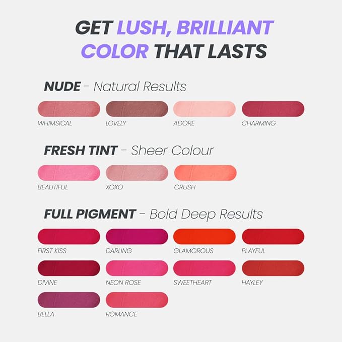 Wonderskin Wonder Blading All Day Lip Stain Peel Off Masque and Reveal Kit - Long Lasting, Waterproof Pink Lip Tint, Transfer Proof Natural Makeup Stain Kit (Romance)