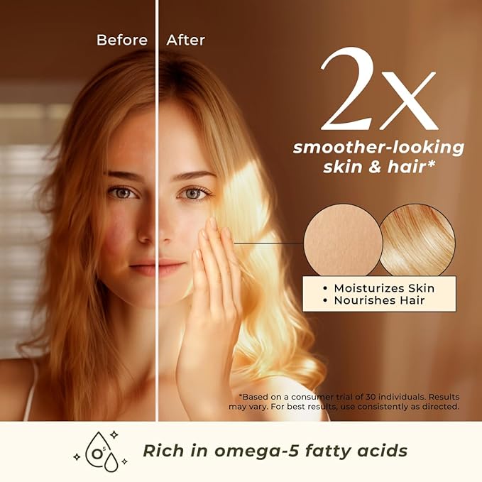 Gya Labs Pomegranate Seed Carrier Oil - 3.4 Fl Oz - for Hair, Skin, Face, Scalp & Body Massage