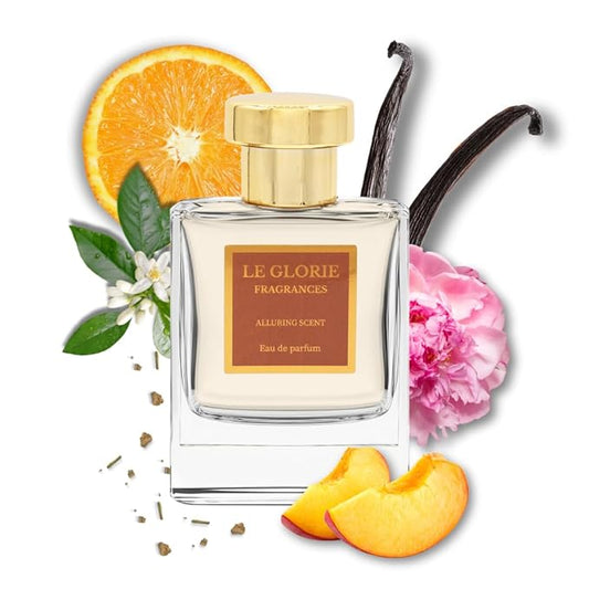 Inspired by C-Hha Al-lure, Alluring Scent EDP, Long Lasting Luxury Perfume Spray for Women, Cruelty Free - 1.7 oz 50ml