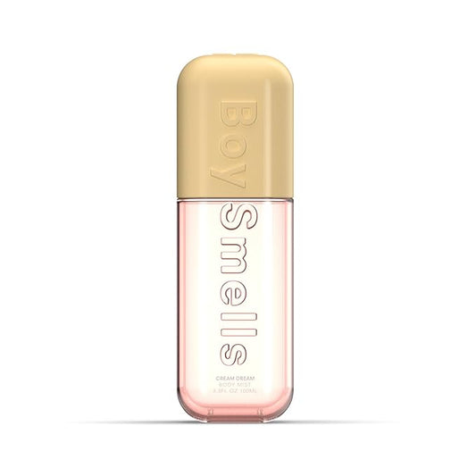 Boy Smells Cream Dream Travel Mist – French Vanilla, Buttercream & Blonde Woods – Warm Sweet Body Mist for Women – Travel Size Fragrance – 3oz