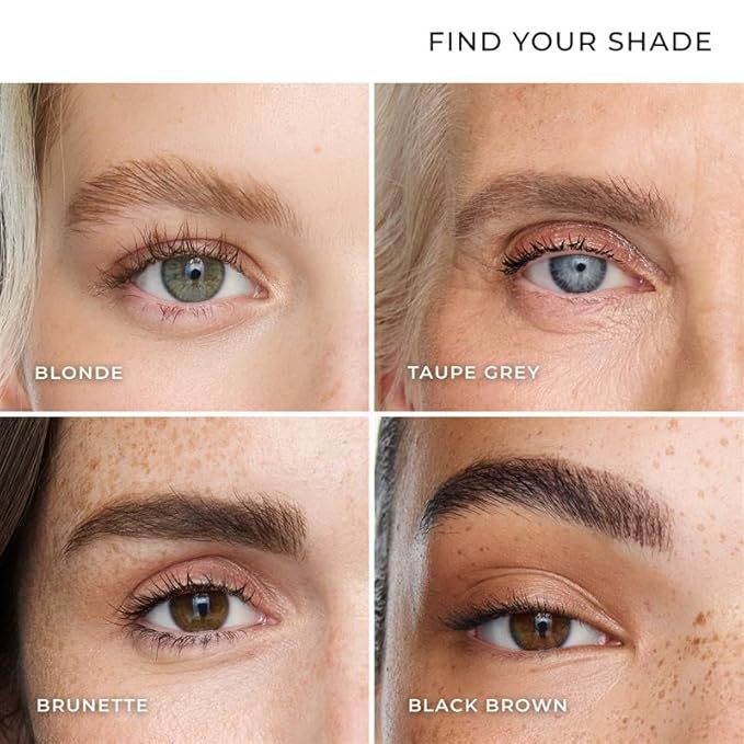 Wunderbrow Fluffy Brow Wax, 16 hour hold, Smudgeproof and Water resistant, Shade: Brunette