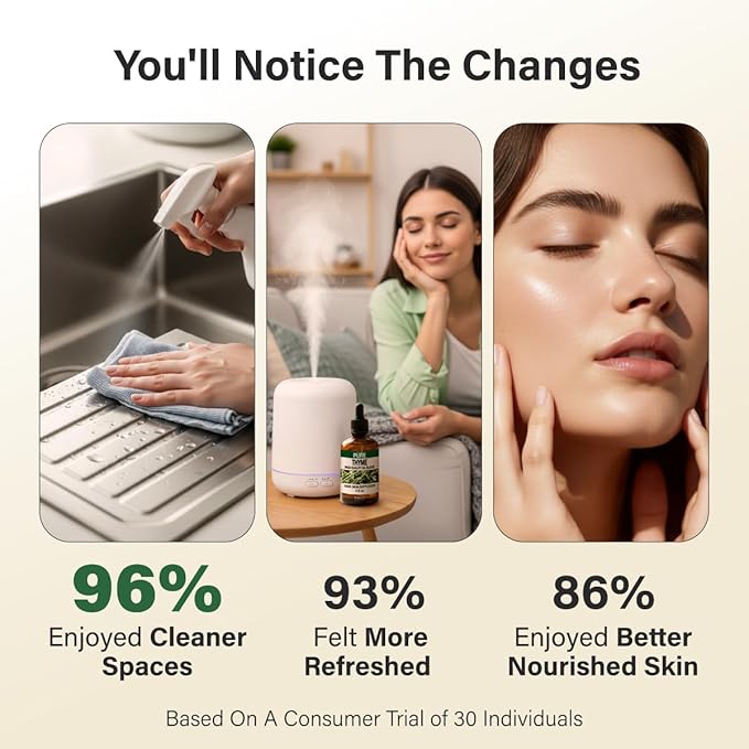 KUKKA Thyme Essential Oils - 4 Fl Oz - for Hair, Skin, Diffuser, Aromatherapy & DIY Soap Making Scent