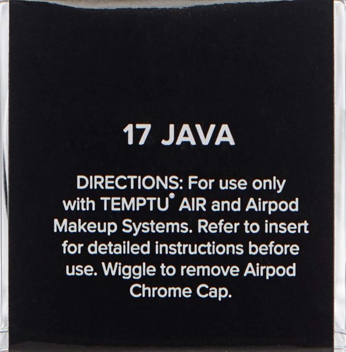 TEMPTU Perfect Canvas Airbrush Foundation Airpod: Anti-Aging Long-Wear Makeup, Buildable Coverage Semi-Matte, Natural Finish