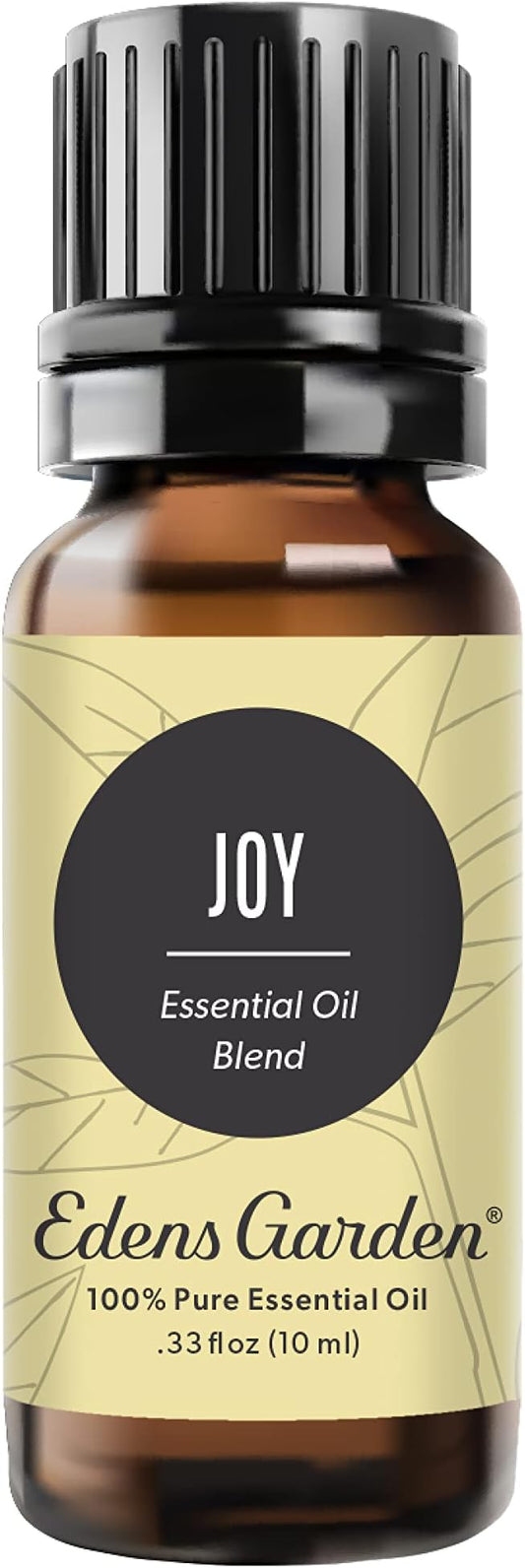 Edens Garden Joy Essential Oil Blend- 100% Pure Premium Grade, Undiluted, Natural, Therapeutic, Aromatherapy, The Best for Diffusing, Candle, Laundry, Kid Safe 10 ml (.33 fl oz)