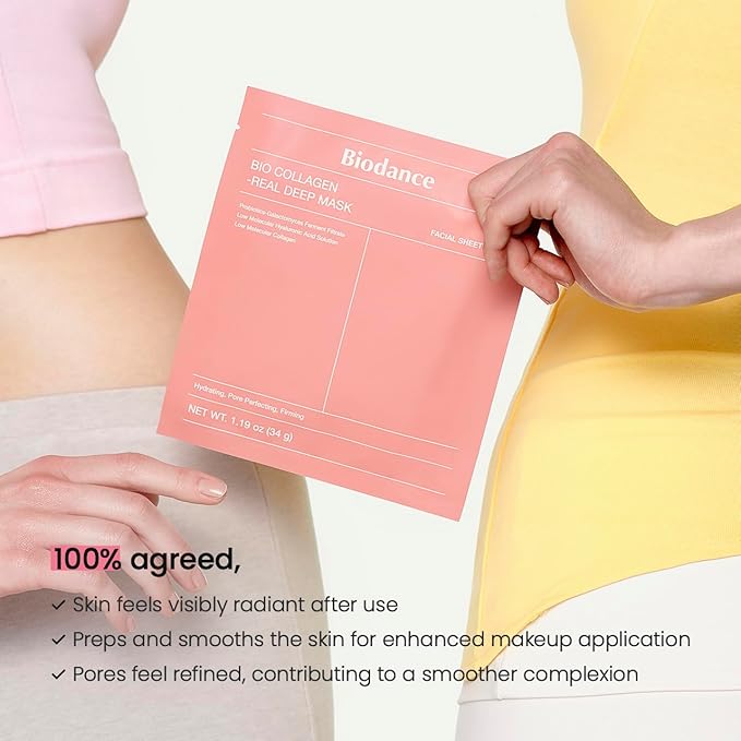 BIODANCE Luxury Holiday Duo: Caviar PDRN & Bio Collagen Real Deep Overnight Gel Mask for Plumping Hydration, Firming for Glass Skin Korean Skincare Gift Set, Christmas gift Stocking Stuffers