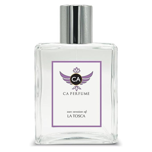 CA Perfume Impression of La Tosca for Women Eau De Parfum Chypre Floral Scent Long Lasting Perfumes for Women Signature Scent for Day and Night Wear 3.4 Fl Oz 100ml