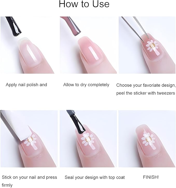 Christmas Nail Stickers for Nail Art 5D Embossed Colorful Xmas Tree Nail Art Stickers Colorful Christmas Nail Decals Silver White Snowflake Nail Art Supplies Design for Women Girls