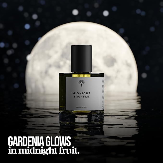 Eternal Midnight Truffle Perfume Oil for Women & Men- Eau De Perfum - Unisex Concentrated Perfume insp by TF Black Orchid- Alcohol Free Scent - Long Lasting DesignerScent 30ml
