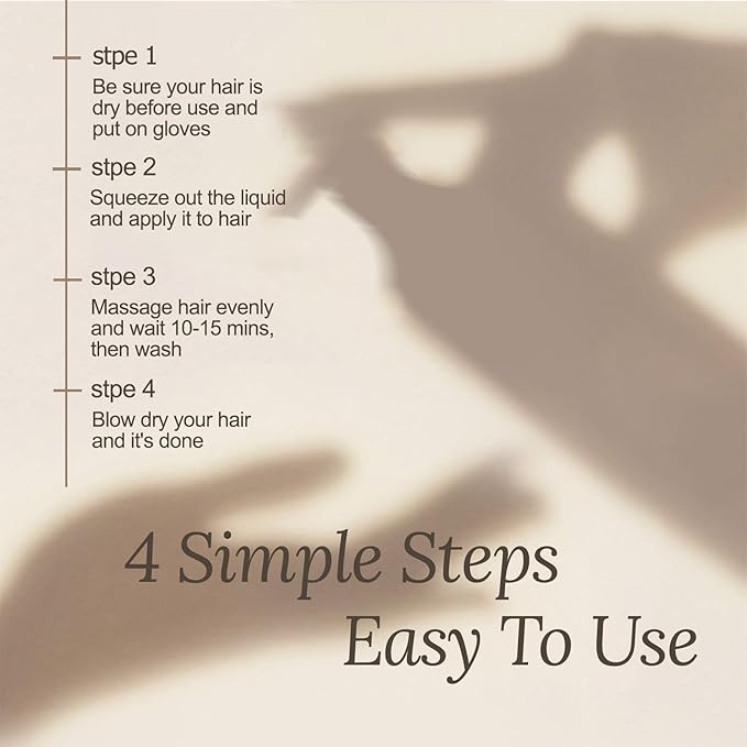 Hair Dye Shampoo 3 in 1, Semi-Permanent Hair Color, Black Hair Dye, Safe & Professional, Easy To Use, For Salon & Home 16.9 FL OZ (Black)