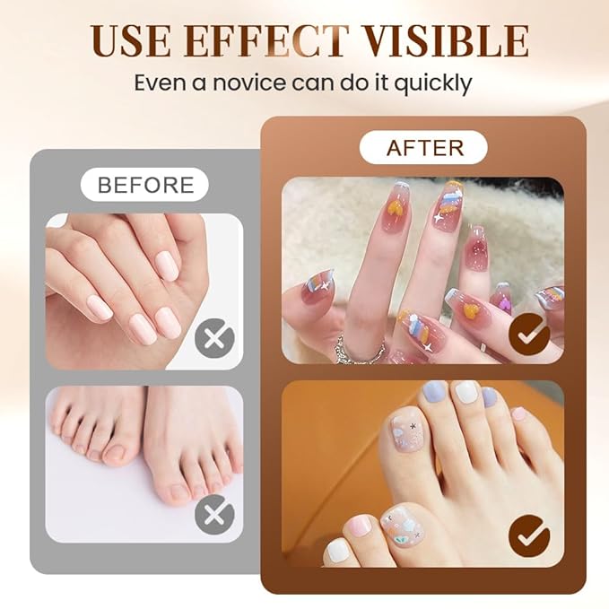 12 Colors Nail Art Pens Set, 2026 Upgrade Nail Marker, Fine Tip Nail Art Pen 0.5mm, Portable Nail Art Tools for Home Salon, Nail Art Pen Set for Beginners (12pcs)