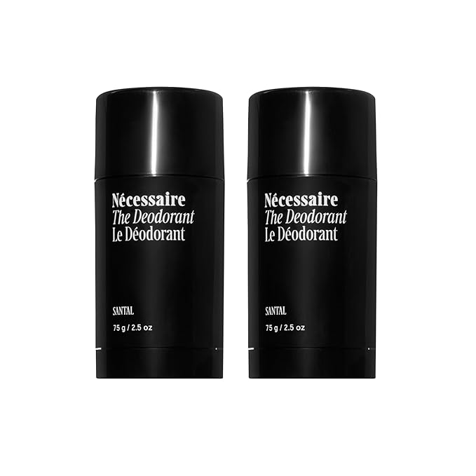 Nécessaire The Deodorant Santal | Natural Aluminum Free Deodorant For Women & Men. Extra Strength Treatment with Mandelic Acid. Free of Baking Soda, Ozokerite & Parabens (75 g/2.5 oz)