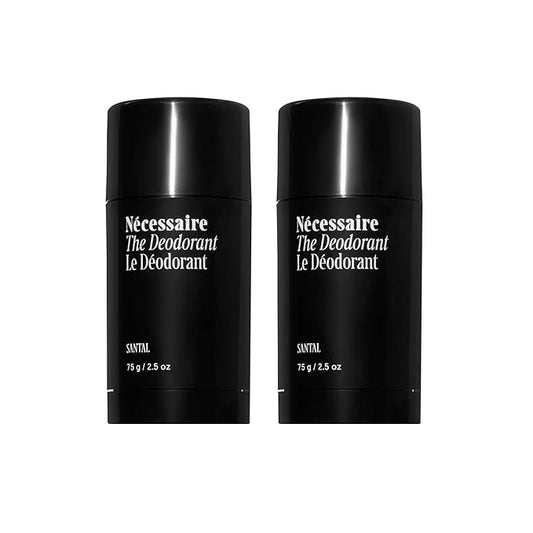 Nécessaire The Deodorant Santal | Natural Aluminum Free Deodorant For Women & Men. Extra Strength Treatment with Mandelic Acid. Free of Baking Soda, Ozokerite & Parabens (75 g/2.5 oz)