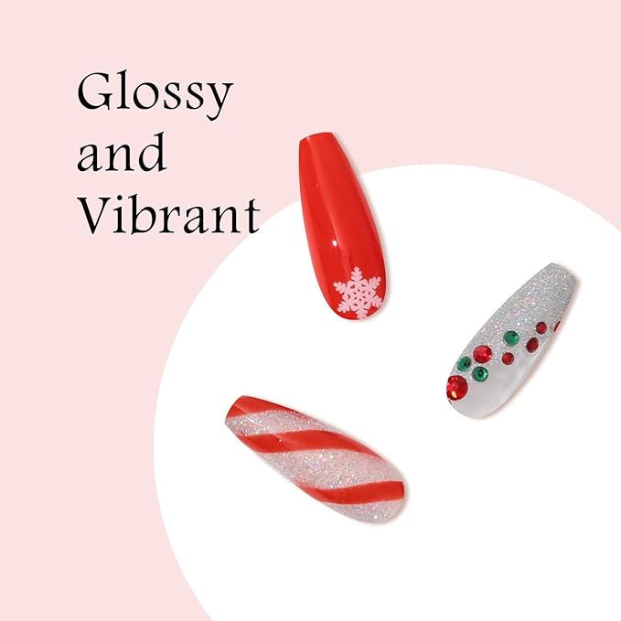 MAYCHAO 15ML Gel Nail Polish 1Pc Red Gel Polish Soak Off UV LED Nail Polish Nail Art Starter Manicure Salon DIY at Home, 0.5 OZ