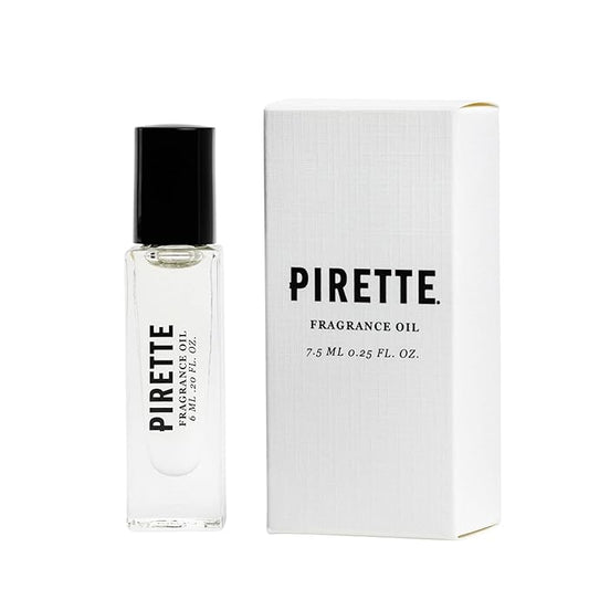 PIRETTE Mini Fragrance Oil Roll On, Beach-Inspired, & Long Lasting Perfume Oil with Notes of Fresh Green Coconut, Surf Wax & Sunscreen, Travel Size Perfume for Women, 0.25 fl oz