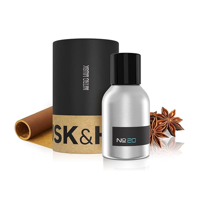 Musk and Hustle Premium Impression of Code, No. 20, 1.5oz of Pure Cologne Oil, Cologne for Men, Ingeniously Crafted Using the Finest Ingredients in the U.S.