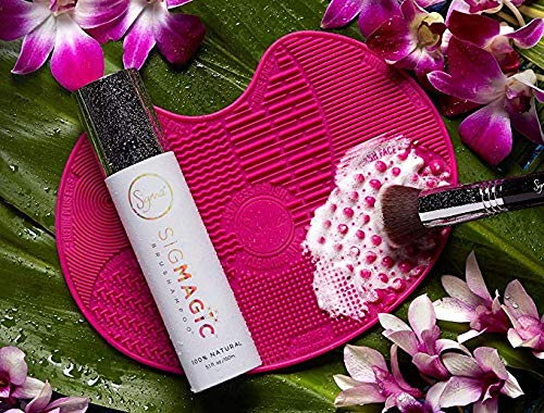 Sigma Beauty Sigmagic Brushampoo Liquid - Professional Grade Cleaner Solution for Makeup Brushes & Sponges to Remove Makeup Residue (5.1 FL Oz)