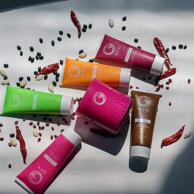 GYV Moisturizing Hand Cream for Women, Men | Botanical Oils Formula for Dry Skin (Mango)