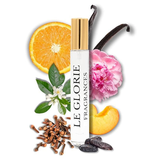 Inspired by C-hha C.,ooc-o Eau de Parfum, Majestic Amber EDP, Long Lasting Luxury Perfume Spray for Women, Cruelty Free - 0.33 oz 10ml