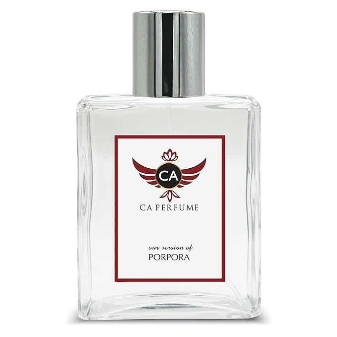CA Perfume Impression of Porpora for Women and Men Eau De Parfum Amber Floral Scent Long Lasting Unisex Fragrance Signature Scent for Day and Night Wear 3.4 Fl Oz 100ml
