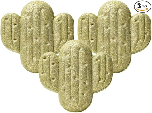 Pacha Soap Co. Bath Bombs - Santal & Amber Scent, Handcrafted, Nourishing & Moisturizing Fizzing Bath Frothers with Clean Ingredients, Non-Toxic, Dye and SLS-Free, Made in The USA, 3-Pack, 5 oz Each