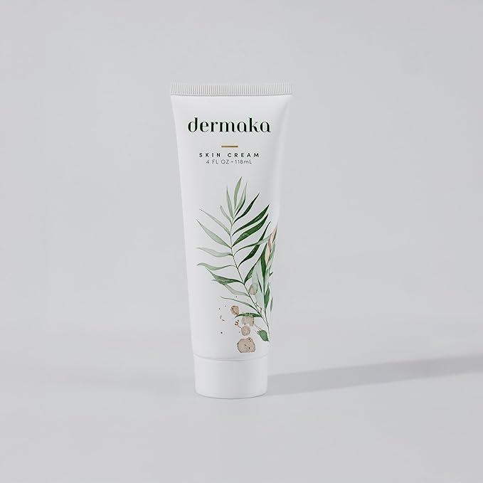 Dermaka All-Natural Arnica Skin Cream 4 oz 2 pack – Dermatologist Tested Formula for Bruising, Swelling & Dryness – Enriched with Chamomile, Green Tea & Vitamins A & E – Smooth, Non-Greasy Texture