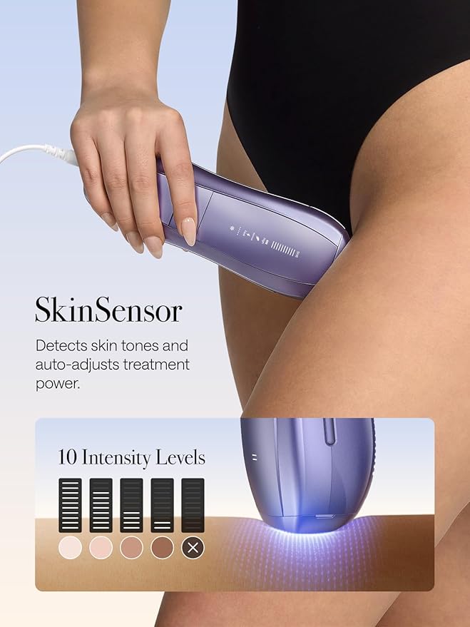 Ulike Laser Hair Removal, Air 10 IPL Hair Removal Device with Ice Cooling, Dual Lights, SHR Mode for Women & Men, Limited Holiday Set with Aloe Vera Gels, Gem Stickers, Christmas Cards & Storage Bag