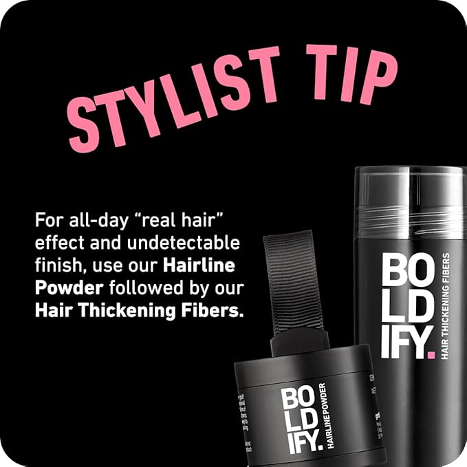BOLDIFY Hairline Powder Color Sample Kit - Root Touch Up Hair Color for Gray Coverage - Bald Spot Concealing Hair Powder for Women & Men - 24-Hour Stain-Proof - Lighter Blondes