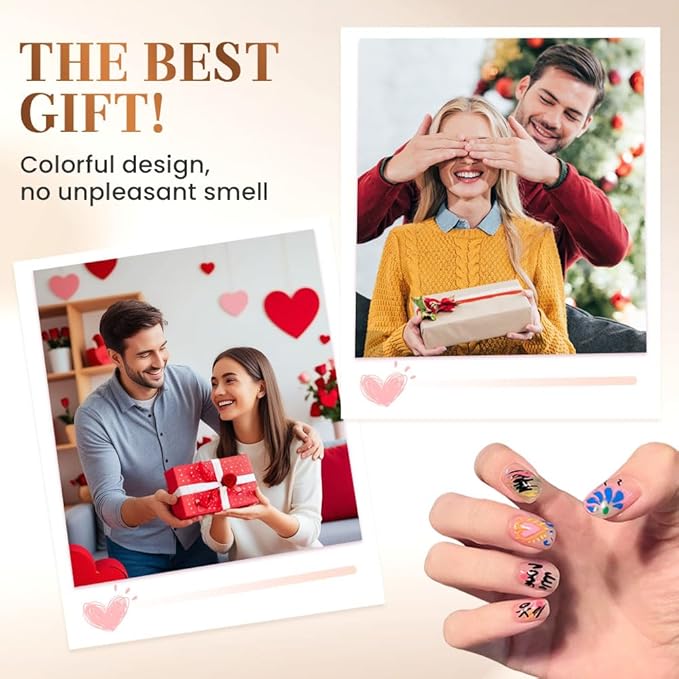 12 Colors Nail Art Pens Set, 2026 Upgrade Nail Marker, Fine Tip Nail Art Pen 0.5mm, Portable Nail Art Tools for Home Salon, Nail Art Pen Set for Beginners (12pcs)