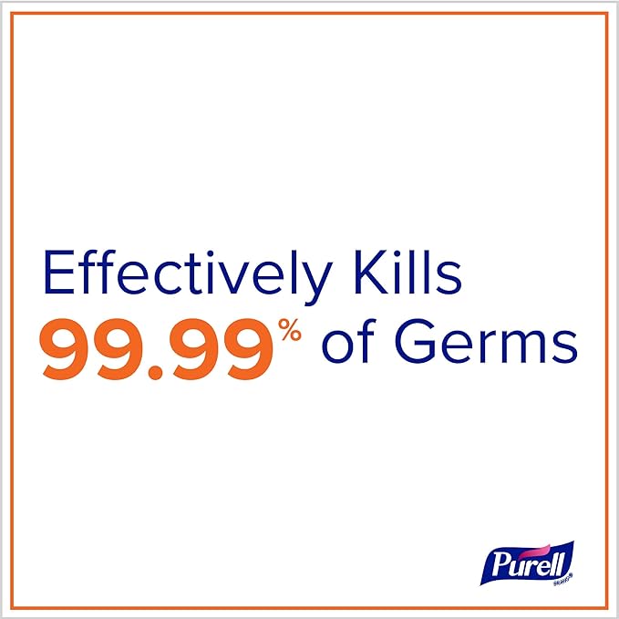 PURELL Hand Sanitizer Spray, Infused with Essential Oils, Tangerine and Pear Scent, 2 fl oz Travel-Size Pump Bottle (Pack of 6) – 2025-04-EC