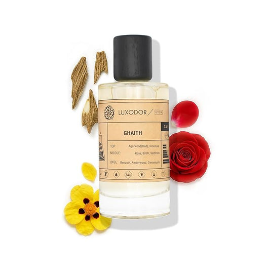 Ghaith Eau de Parfum (100ml) Inspired by LV Ombre Nomade With 10ml Roll On Oil, For Women & Men Fragrance Dupes