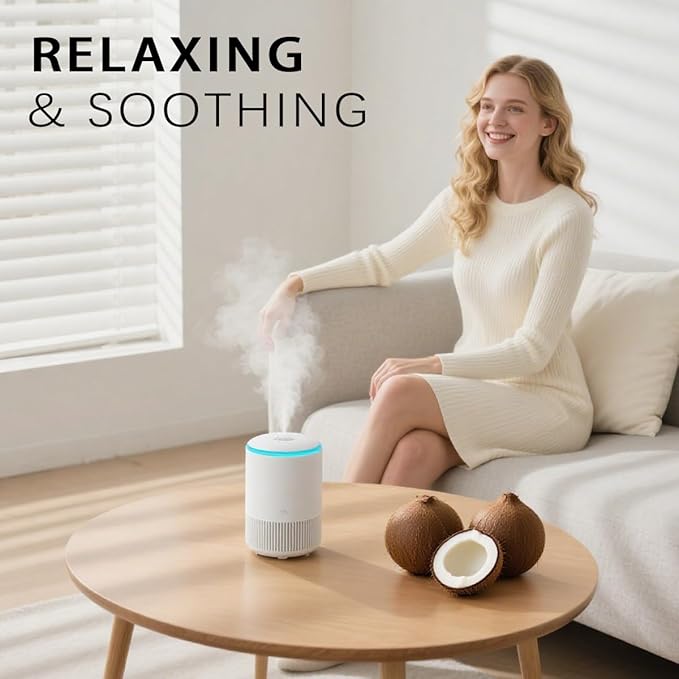 Coconut Essential Oil, Coconut Oil 16 Fl Oz 480 ML for Diffuser Humidifier Yoga Cleaning DIY Candle Soap Making Perfume Gift for Women Essential Oils