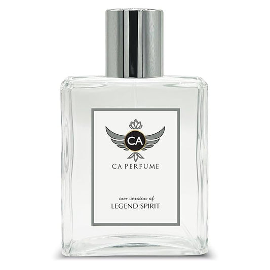CA Perfume Impression of Legend Spirit for Men Woody Aromatic Scent Long Lasting Cologne for Men Signature Scent for Day and Night Wear 3.4 Fl Oz 100ml
