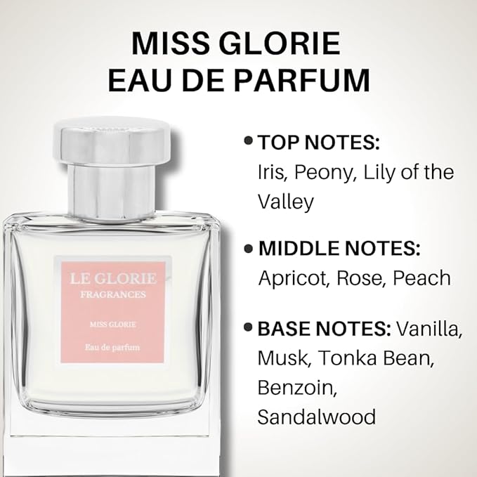 inspired by M.i.ss D. Miss Glorie EDP, Long Lasting Luxury Perfume Spray for Women, Cruelty Free - 0.33 oz 10ml