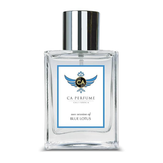 CA Perfume Originals Blue Lotus for Women and Men Long Lasting Unisex Fragrance Eau De Parfum 1.7 Fl Oz 50ml