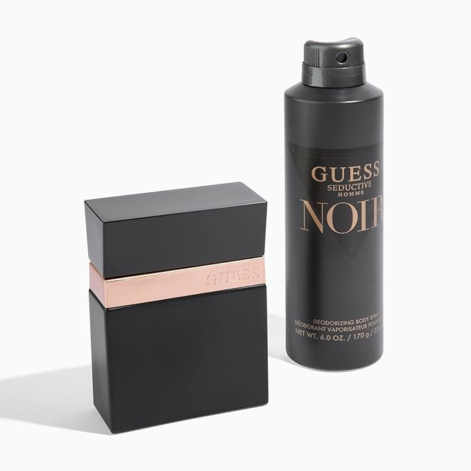 GUESS Seductive Noir for Men Eau de Toilette, 1 Fl Oz