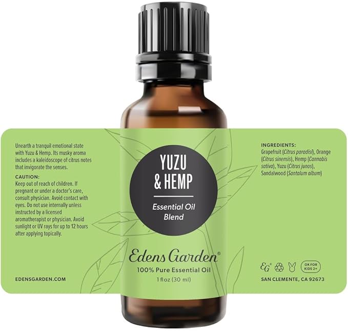 Edens Garden Yuzu Essential Oil Blend- 100% Pure Premium Grade, Undiluted, Natural, Therapeutic, Aromatherapy, The Best for Skin, Face, Candle 30 ml (1 fl oz)