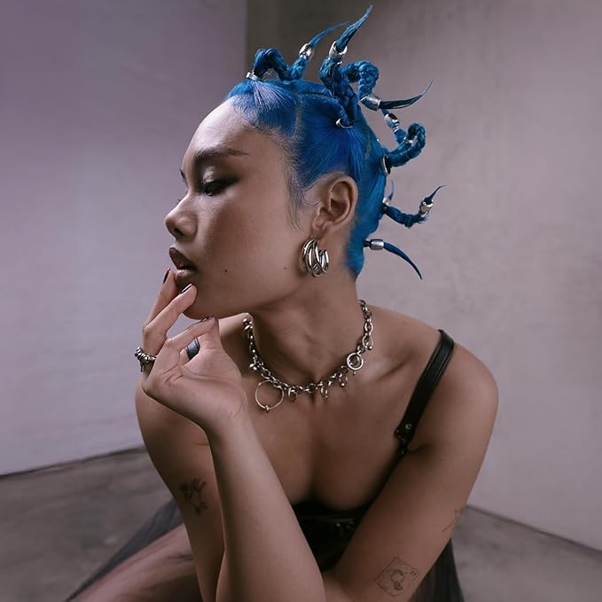 Arctic Fox Jinx Semi Permanent Hair Dye, Vibrant Blue Vegan & Cruelty Free Hair Color, Ammonia Free, Conditioning Formula, Long Lasting, For All Hair Types, 5.6 Fl Oz (Pack of 2)