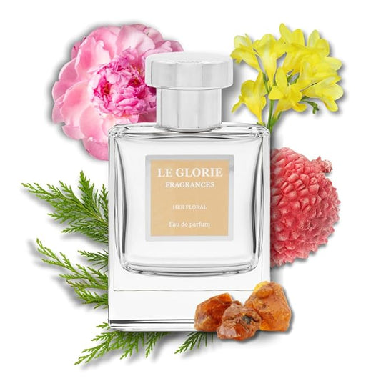 Inspired by Chl.oé Chl.oe, Her Floral EDP, Long Lasting 12-14 Hours Perfume Spray for Women, Unisex, All Skin Types, Cruelty Free - 1.7 oz 50ml