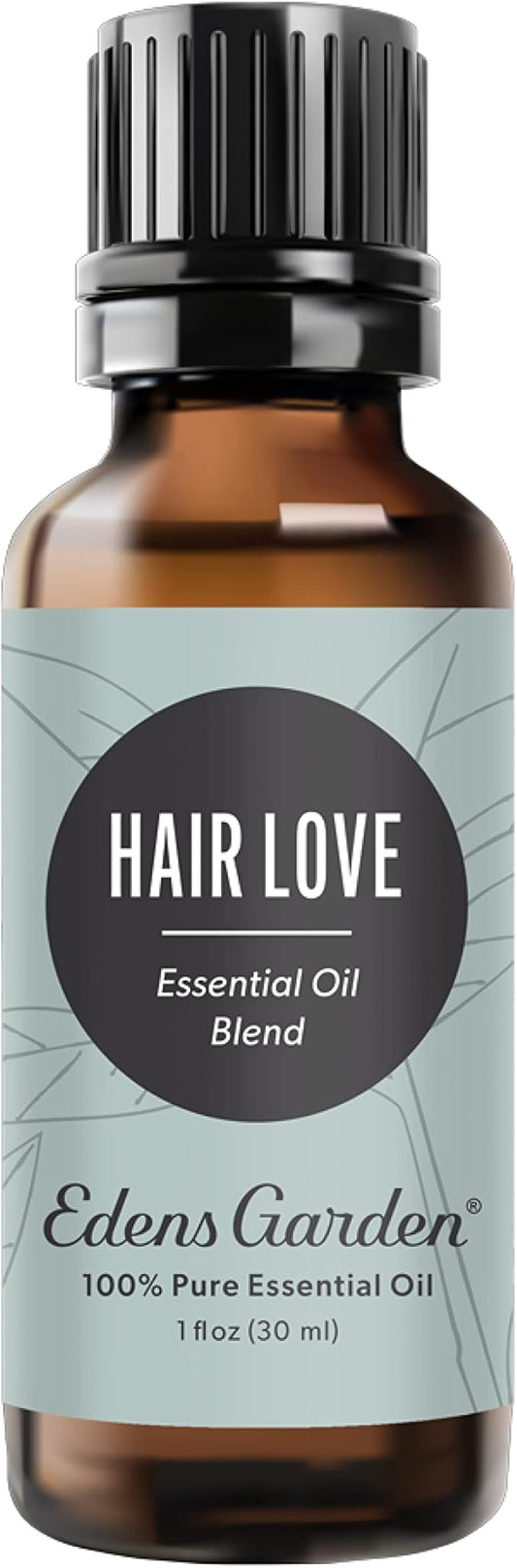 Edens Garden Hair Love Essential Oil Blend- 100% Pure Premium Grade, Undiluted, Natural, Therapeutic, Aromatherapy, The Best for Skin, Hair, Face 30 ml (1 fl oz)