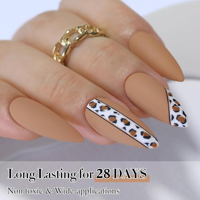 Double Rhythm 15ML Gel Nail Polish Pure Sheer Same Color Same Bottle Soak Off Gel Polish Art Manicure Salon DIY at Home for Women (Deep Nude-A1441)