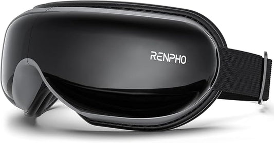 RENPHO Eyeris 1 Eye Massager with Heat, FSA Eligible HSA, Christmas Birthday Gifts for Women Men Mom Dad Her Him, Eye Mask for Migraine, Smart Sleep Mask for Dry Eyes Relax, Reduce Strain