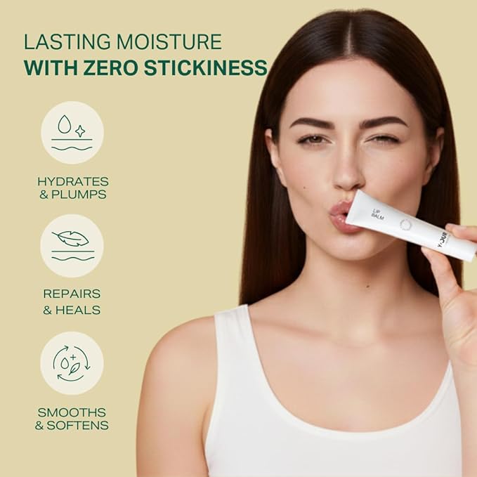 Y’OUR Intensive Healing Lip Balm & Overnight Lip Mask | Instantly Relieves & Repairs Dry, Chapped Lips | Deeply Hydrating Formula with Shea Butter & Rosehip Oil | Lightweight, Paraben & Silicon-Free