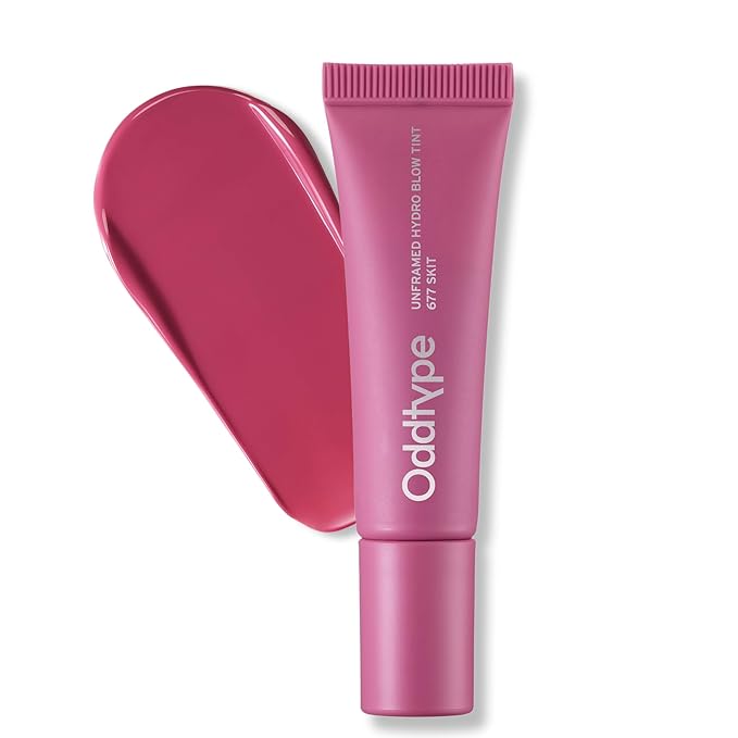 Unframed Hydro Blow Tint – 677 Skit | Hydrating Gloss Lip Tint | 0.3 fl oz / 9 g | Korean Beauty