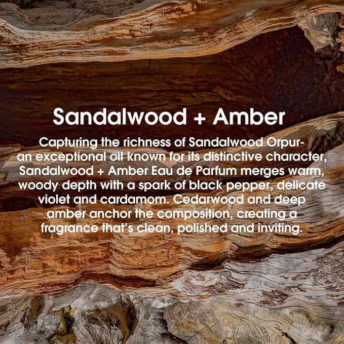 Huron Aluminum-Free Deodorant for Men - Clean & Woody Scent of Sandalwood & Amber - Neutralizes Odor for All-Day Protection - Non-Irritating - 3.2 Oz (2 Pack)